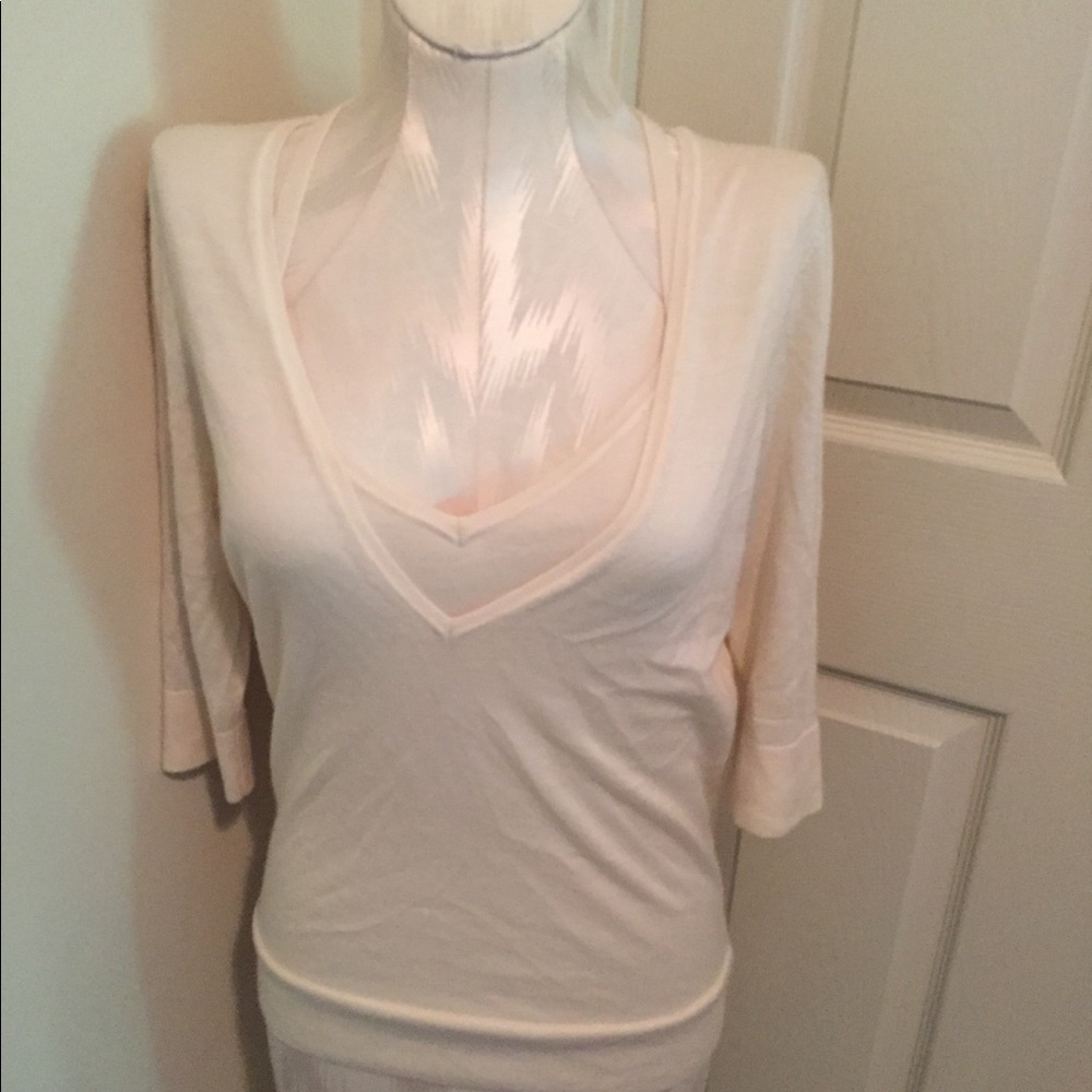 Kaufmanfranco top cashmere/silk avante garde